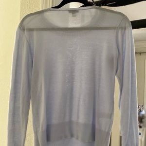 Jeweled light blue sweater